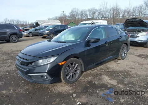 2020 Honda Civic Ex из США, поврежденный, VIN 19XFC1F33LE218115